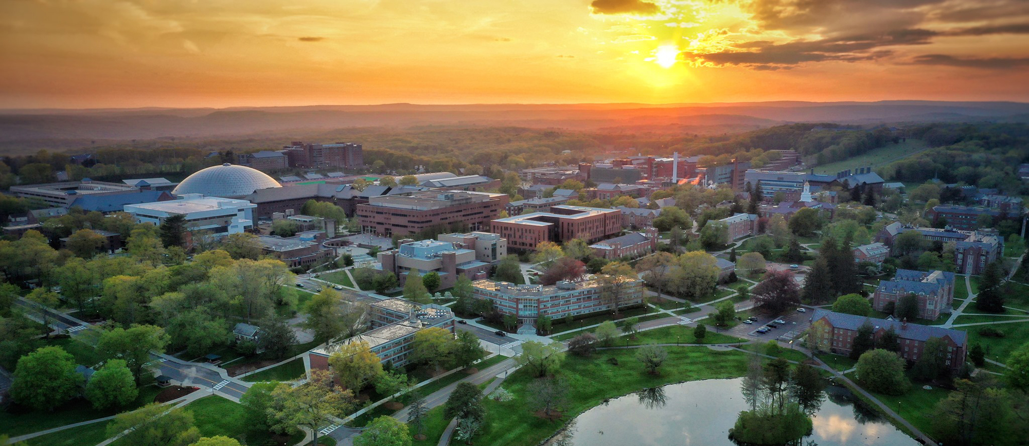 UConn at Sunset